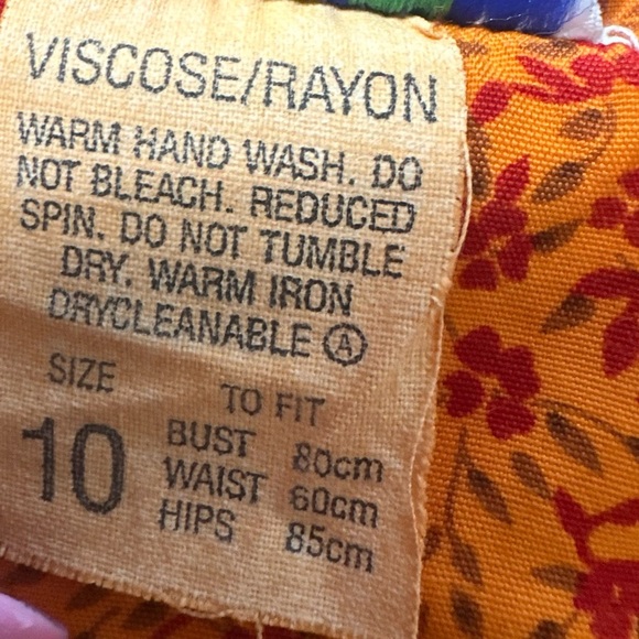 Vintage Y2K Orange Cottagecore Scoop Neck Coquette Mini Romper - Picture 13 of 13